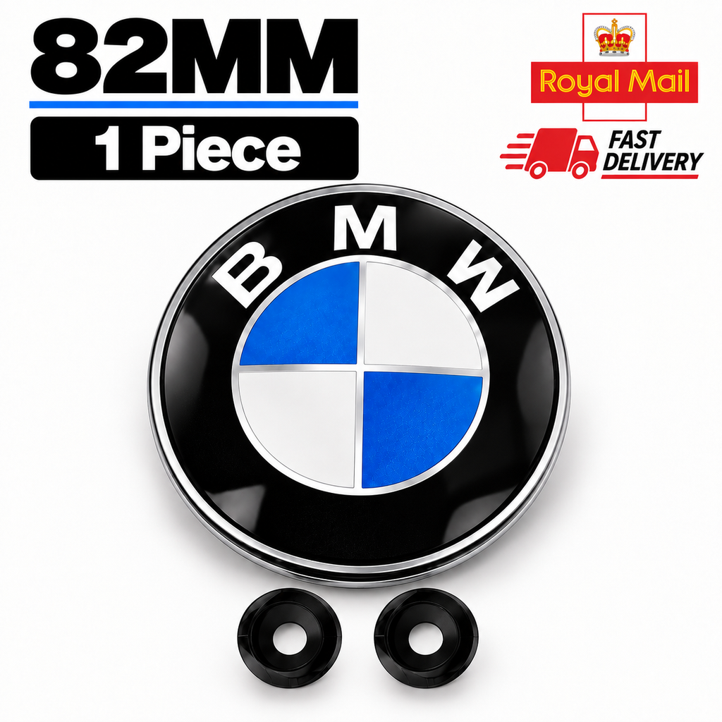 BMW Bonnet Badge 82mm Fits 1 3 5 6 X M E92 E81 E60 M3 51148132375